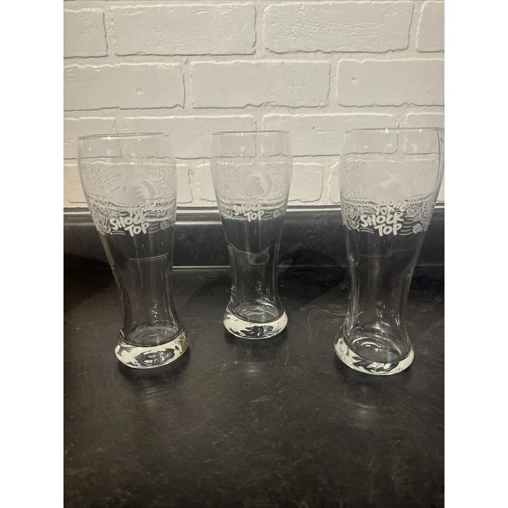 Shock Top Brewing Co. - 16oz- Beer Glasses (3)